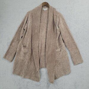 NWT Orvis Chenille Shawl Collar Open Cardigan Sweater Womens XL